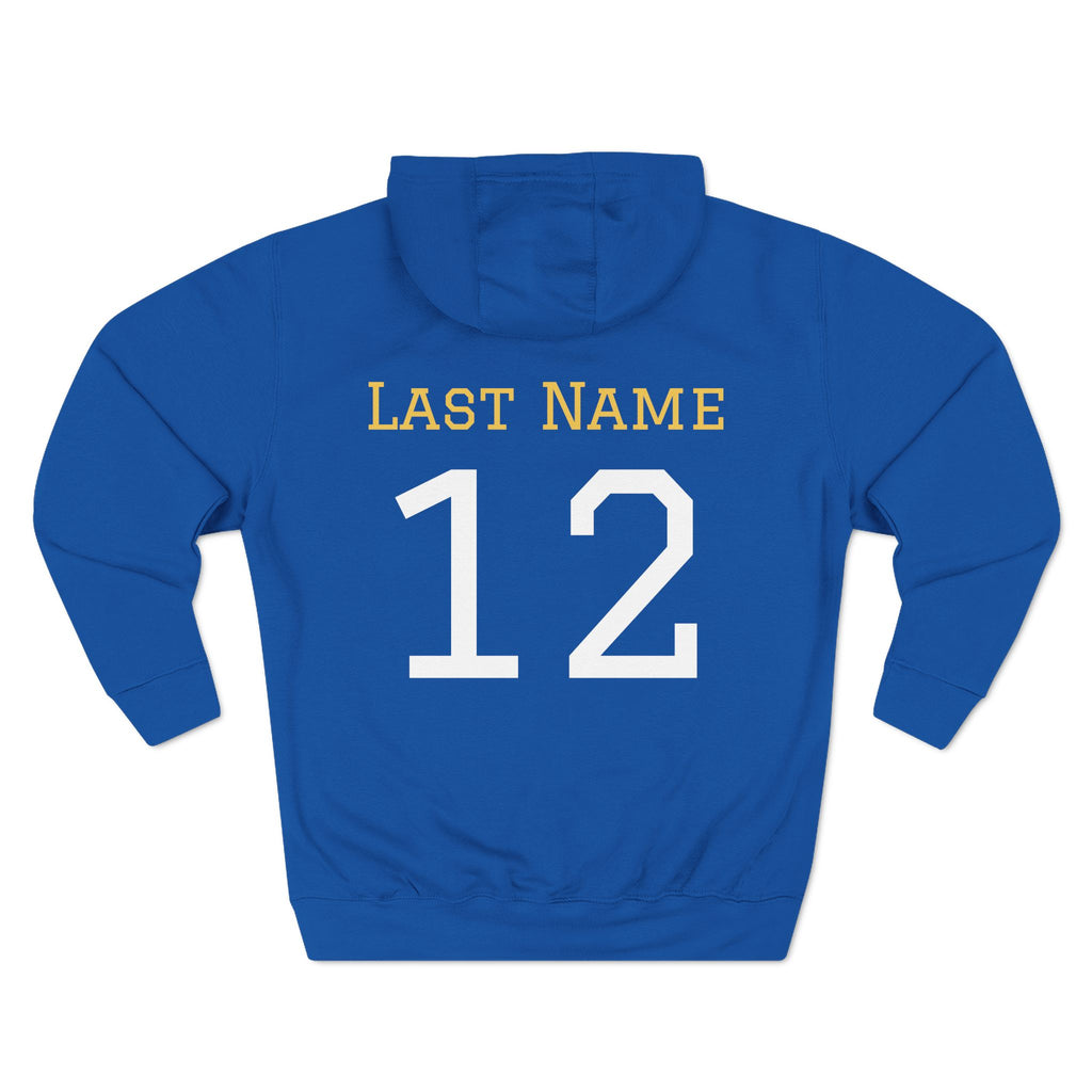 DHS Football Personalized Player Hoodie – Custom Last Name & Number
