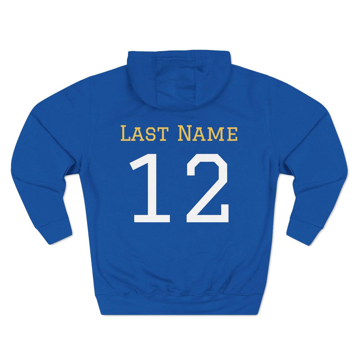 DHS Football Personalized Player Hoodie – Custom Last Name & Number